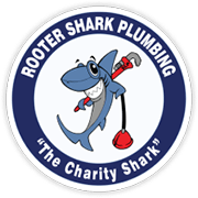 Rooster Shark Plumbing Logo