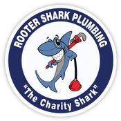 Rooster Shark Plumbing Logo