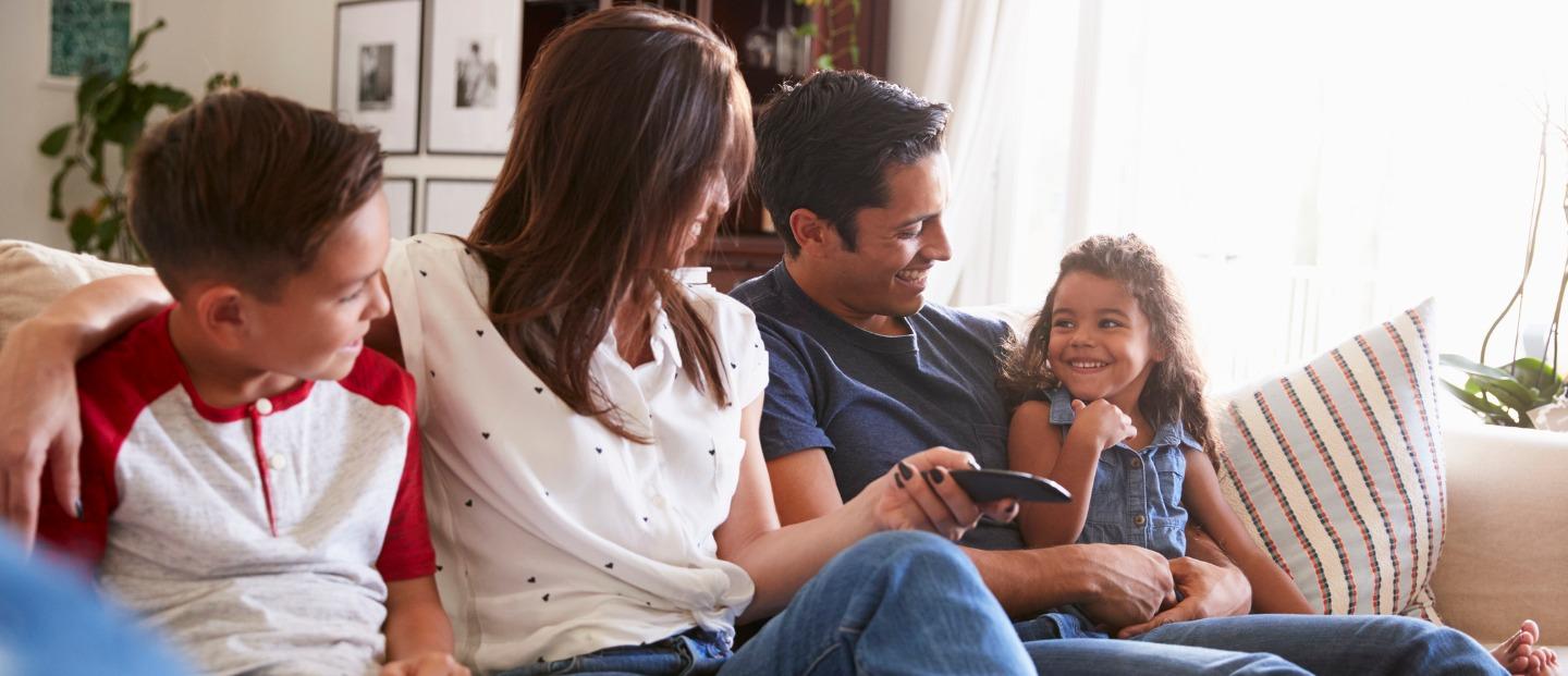 Happy Looking family